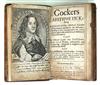 COCKER, EDWARD. Cockers Arithmetic . . . second Impression.  1679